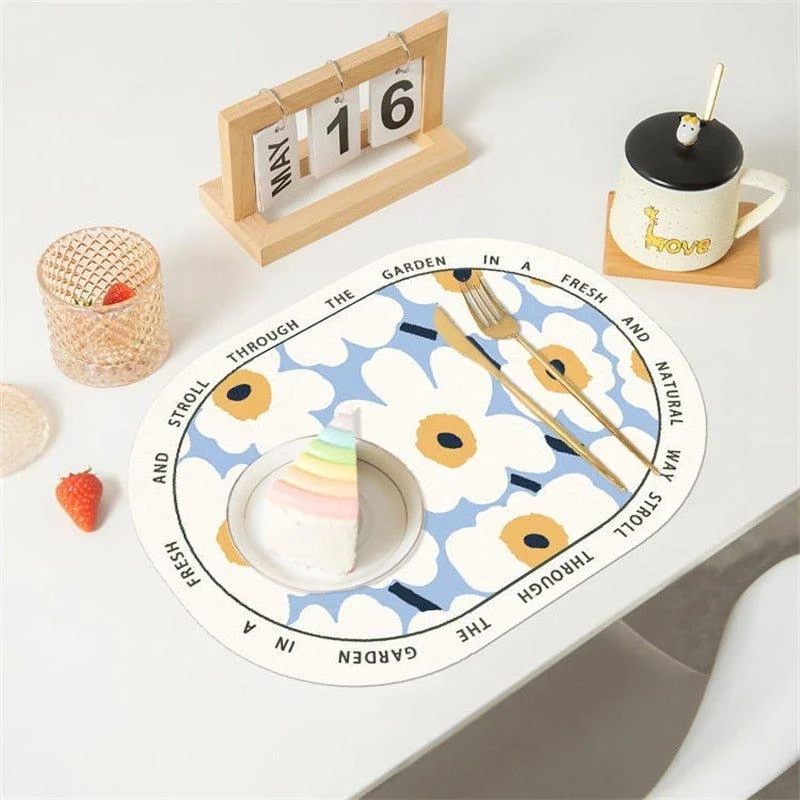 Rectangular Geometric Pattern Placemat 532965