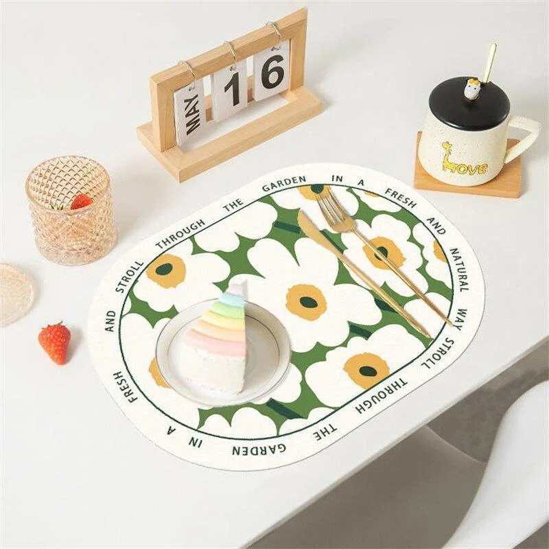 Rectangular Geometric Pattern Placemat 578714