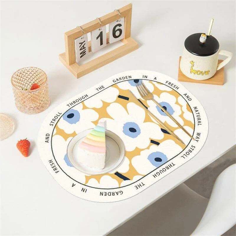Rectangular Geometric Pattern Placemat 896004