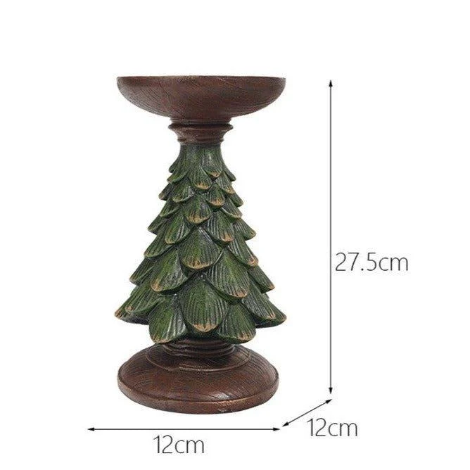 resin-wooden-christmas-tree-candle-holder-patchandbagel-104043 Resin Wooden Christmas Tree Candle Holder Patchandbagel 104043