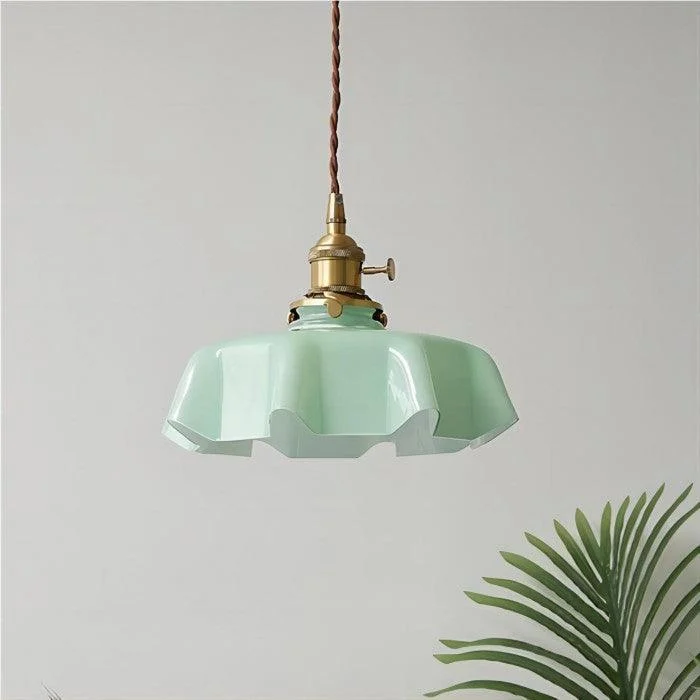 retro-glass-flower-cream-pendant-light-hl183_7 Retro Glass Flower Cream Pendant Light Hl183 7