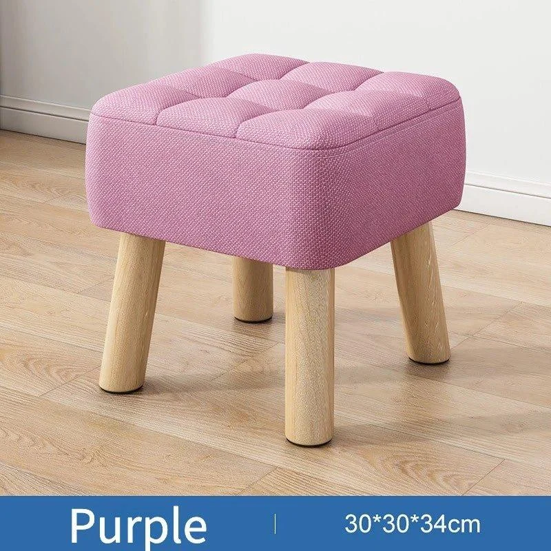 retro-pastel-coloured-padded-ottoman-stool-223413 Retro Pastel Coloured Padded Ottoman Stool 223413