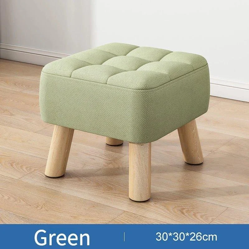 retro-pastel-coloured-padded-ottoman-stool-444328 Retro Pastel Coloured Padded Ottoman Stool 444328