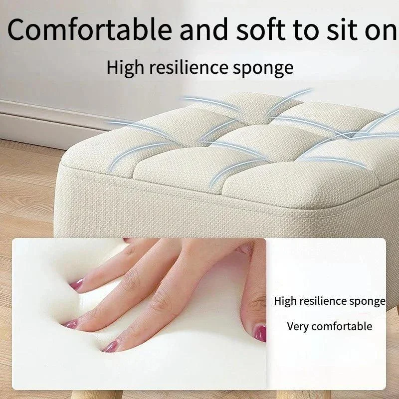 retro-pastel-coloured-padded-ottoman-stool-449741 Retro Pastel Coloured Padded Ottoman Stool 449741