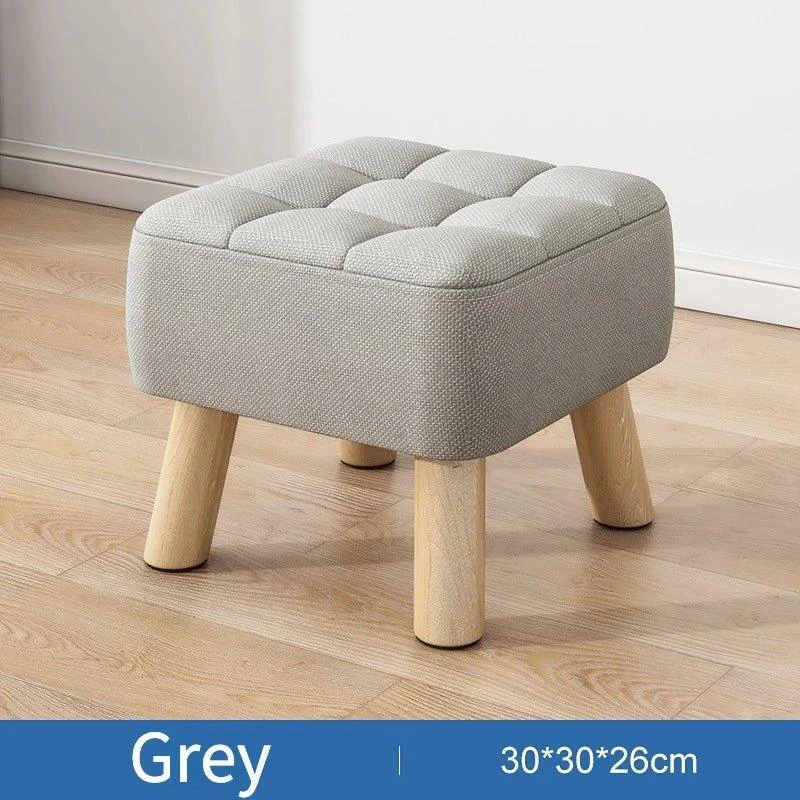 retro-pastel-coloured-padded-ottoman-stool-564347 Retro Pastel Coloured Padded Ottoman Stool 564347