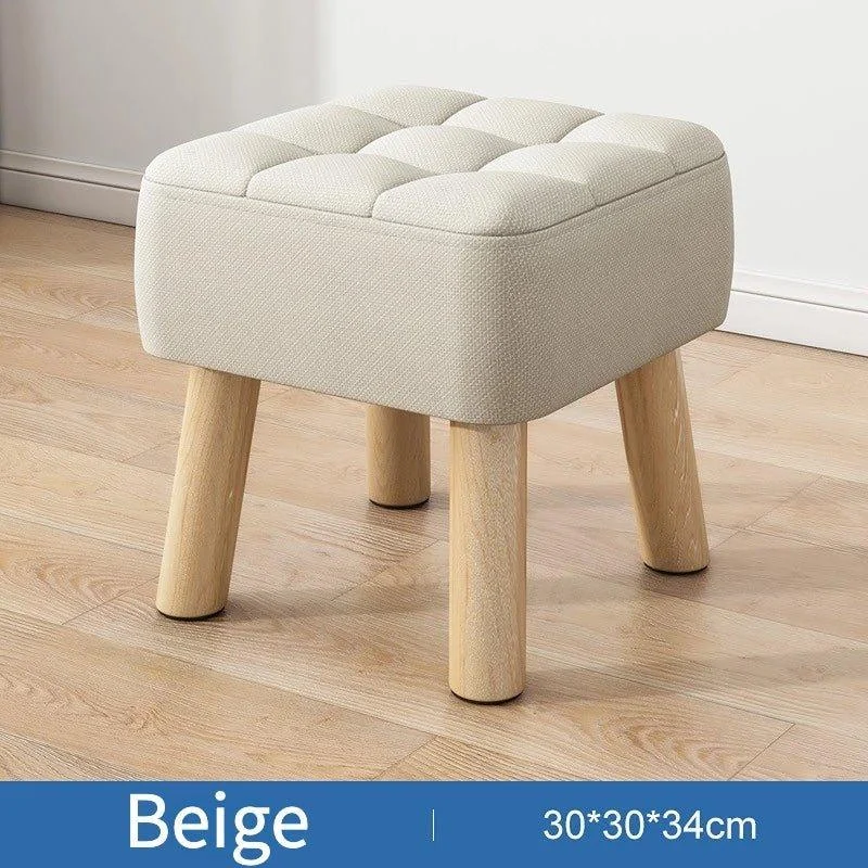 retro-pastel-coloured-padded-ottoman-stool-668323 Retro Pastel Coloured Padded Ottoman Stool 668323