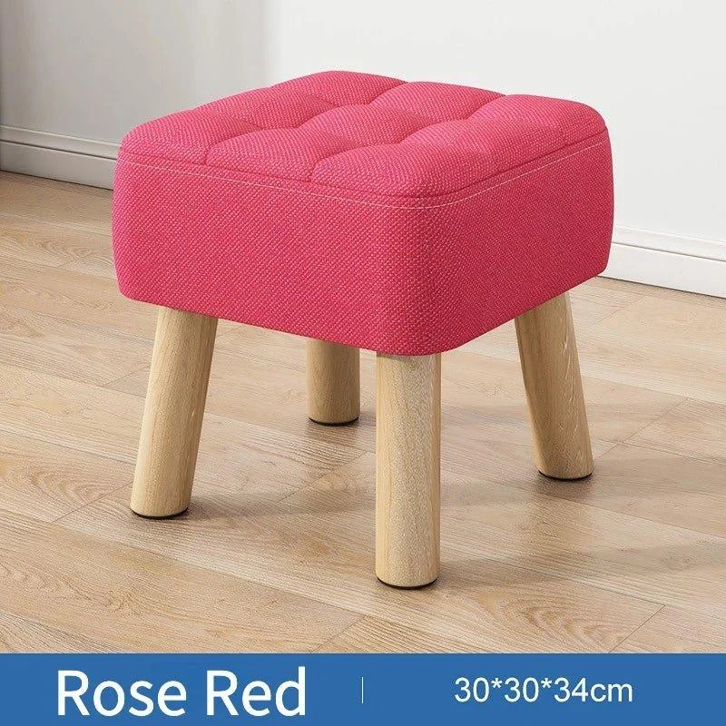retro-pastel-coloured-padded-ottoman-stool-684266 Retro Pastel Coloured Padded Ottoman Stool 684266