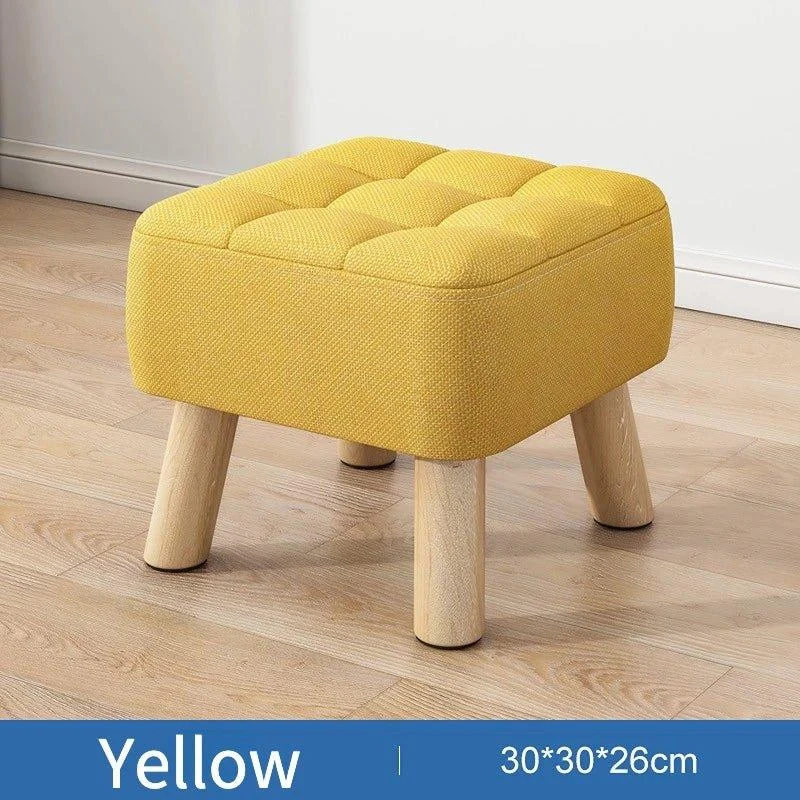 retro-pastel-coloured-padded-ottoman-stool-771535 Retro Pastel Coloured Padded Ottoman Stool 771535