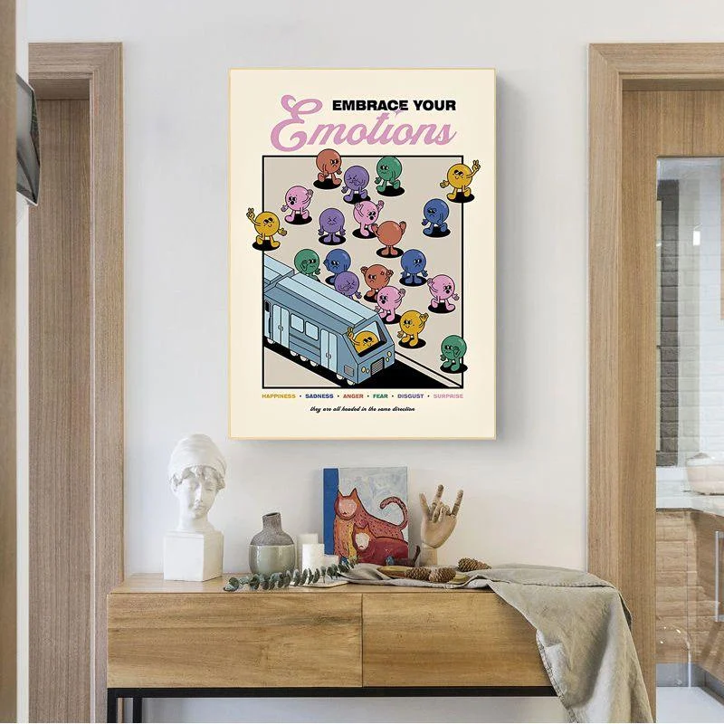 retro-style-cartoon-smile-inspirational-quote-posters-704187 Retro Style Cartoon Smile Inspirational Quote Posters 704187