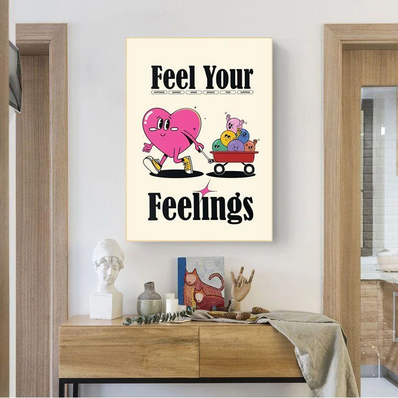 retro-style-cartoon-smile-inspirational-quote-posters-744467 Retro Style Cartoon Smile Inspirational Quote Posters 744467