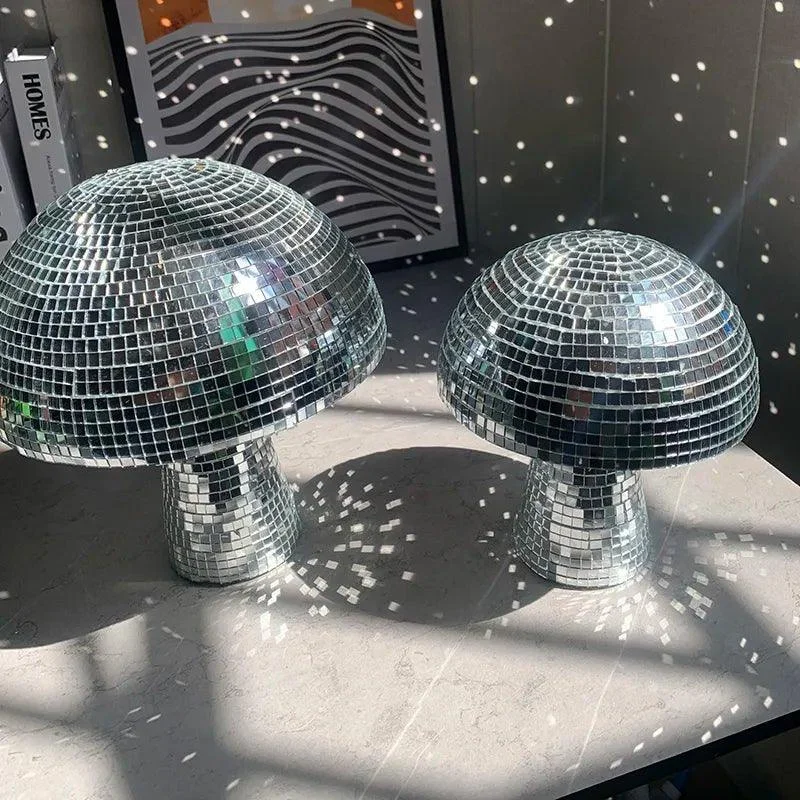 retro-style-glass-disco-mushroom-decoration-417199 Retro Style Glass Disco Mushroom Decoration 417199