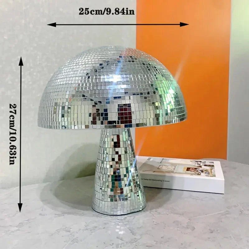 retro-style-glass-disco-mushroom-decoration-935653 Retro Style Glass Disco Mushroom Decoration 935653