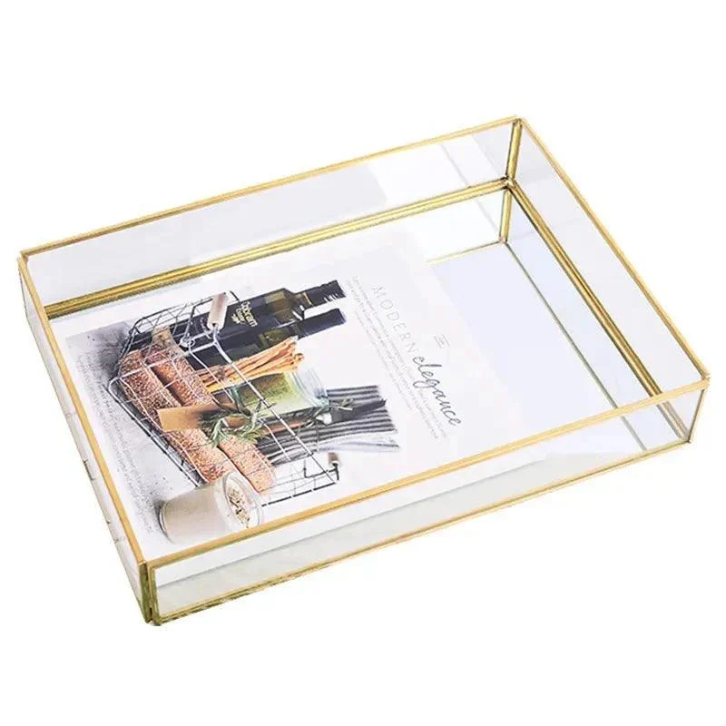 retro-style-gold-glass-jewellery-tray-900712 Retro Style Gold Glass Jewellery Tray 900712