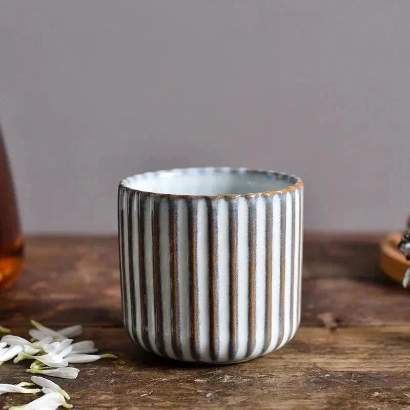 retro-style-ribbed-ceramic-tea-cup-182217 Retro Style Ribbed Ceramic Tea Cup 182217