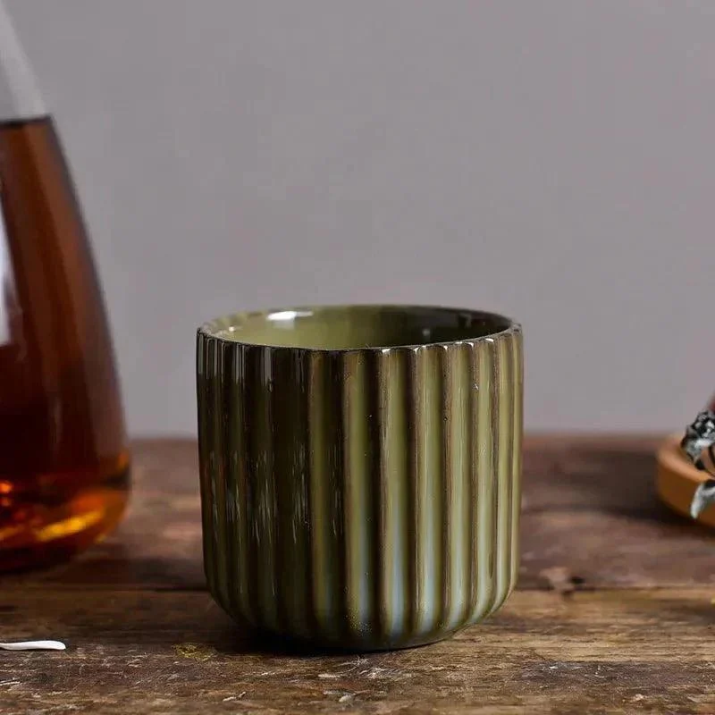 retro-style-ribbed-ceramic-tea-cup-245669 Retro Style Ribbed Ceramic Tea Cup 245669