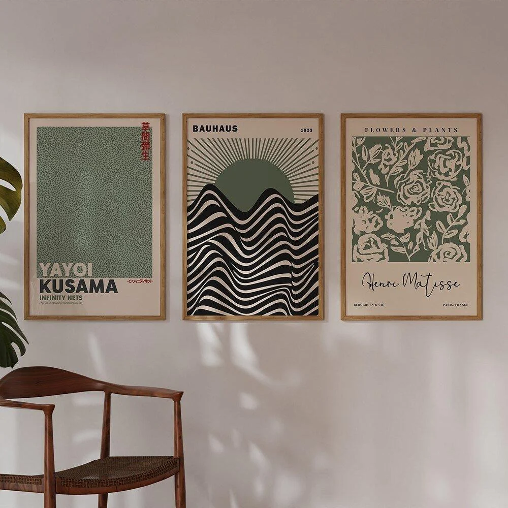 sage-green-matisse-yayoi-kusama-exhibition-posters-900918 Sage Green Matisse Yayoi Kusama Exhibition Posters 900918