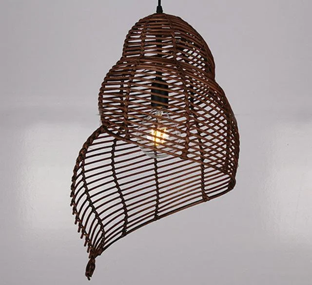 sea-shell-snail-bamboo-98-to-13-wide-led-pendant-lamp-shade-219314 Sea Shell Snail Bamboo 98 To 13 Wide Led Pendant Lamp Shade 219314