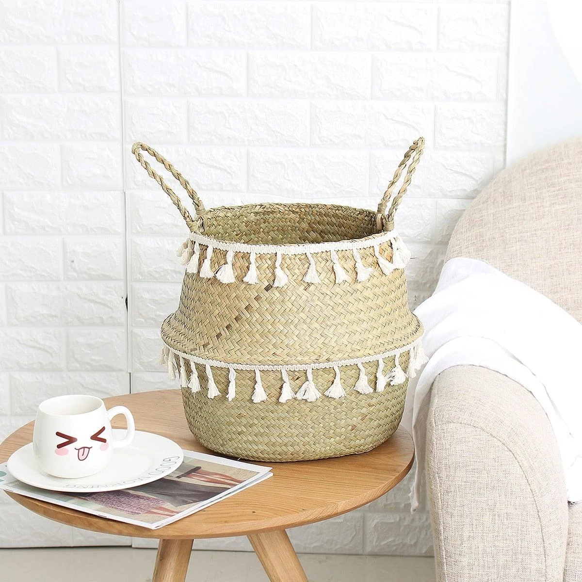 seagrass-storage-basket-with-handles-745526 Seagrass Storage Basket With Handles 745526