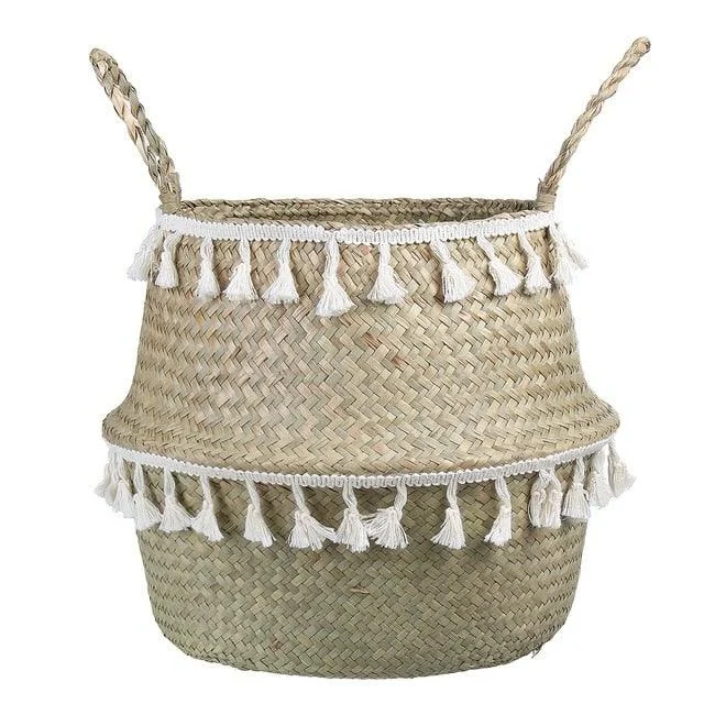 seagrass-storage-basket-with-handles-979582 Seagrass Storage Basket With Handles 979582
