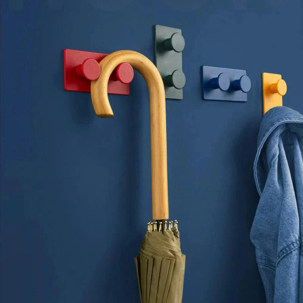 set-of-four-wall-mounted-hanging-hooks-240456 Set Of Four Wall Mounted Hanging Hooks 240456