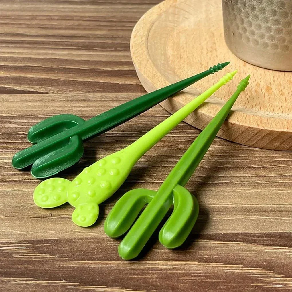 set-of-six-green-cactus-dessert-forks-514179 Set Of Six Green Cactus Dessert Forks 514179