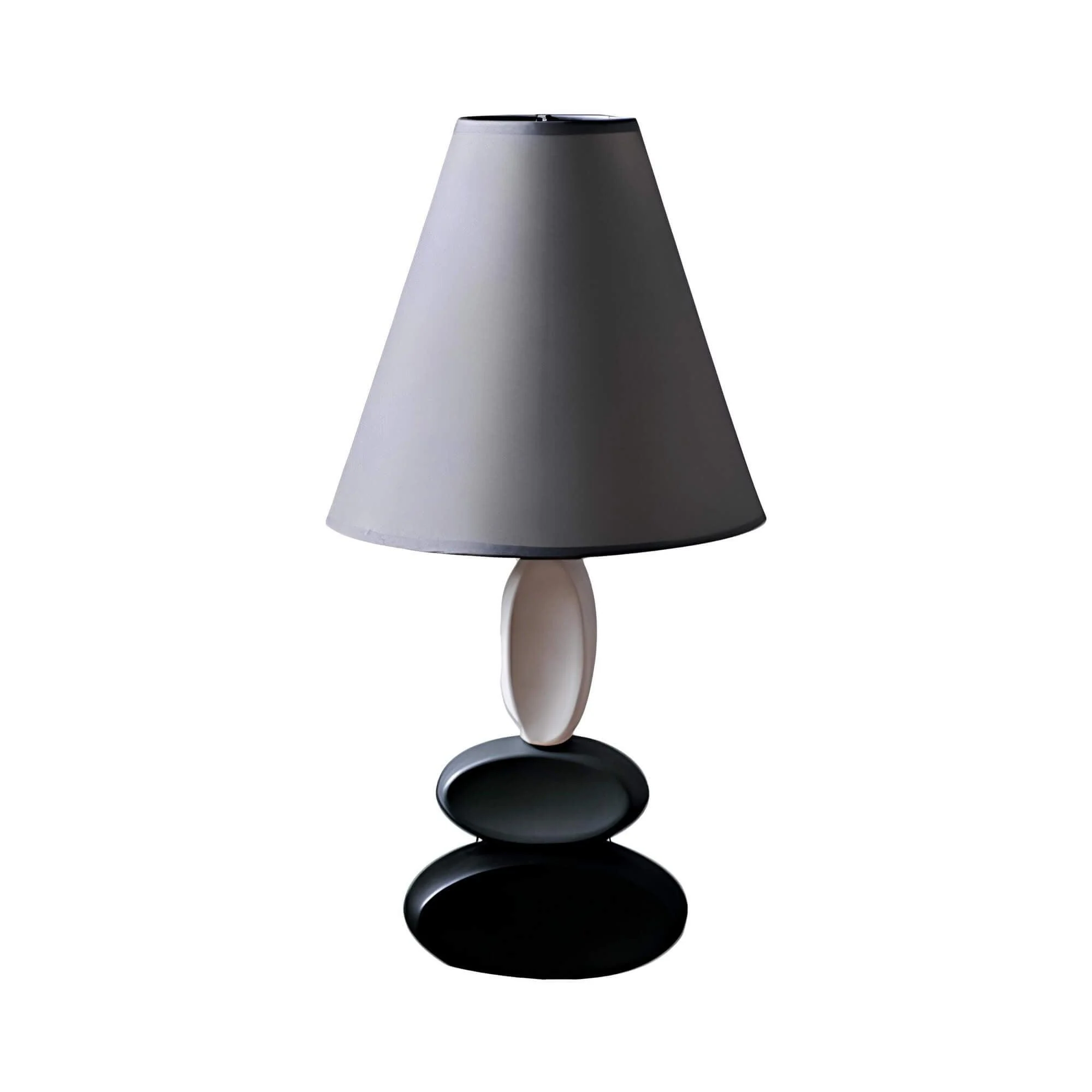shinestyle-moderne-tischleuchte-metall-stoffschirm-40cm-xlumina Shinestyle Moderne Tischleuchte Metall Stoffschirm 40cm Xlumina