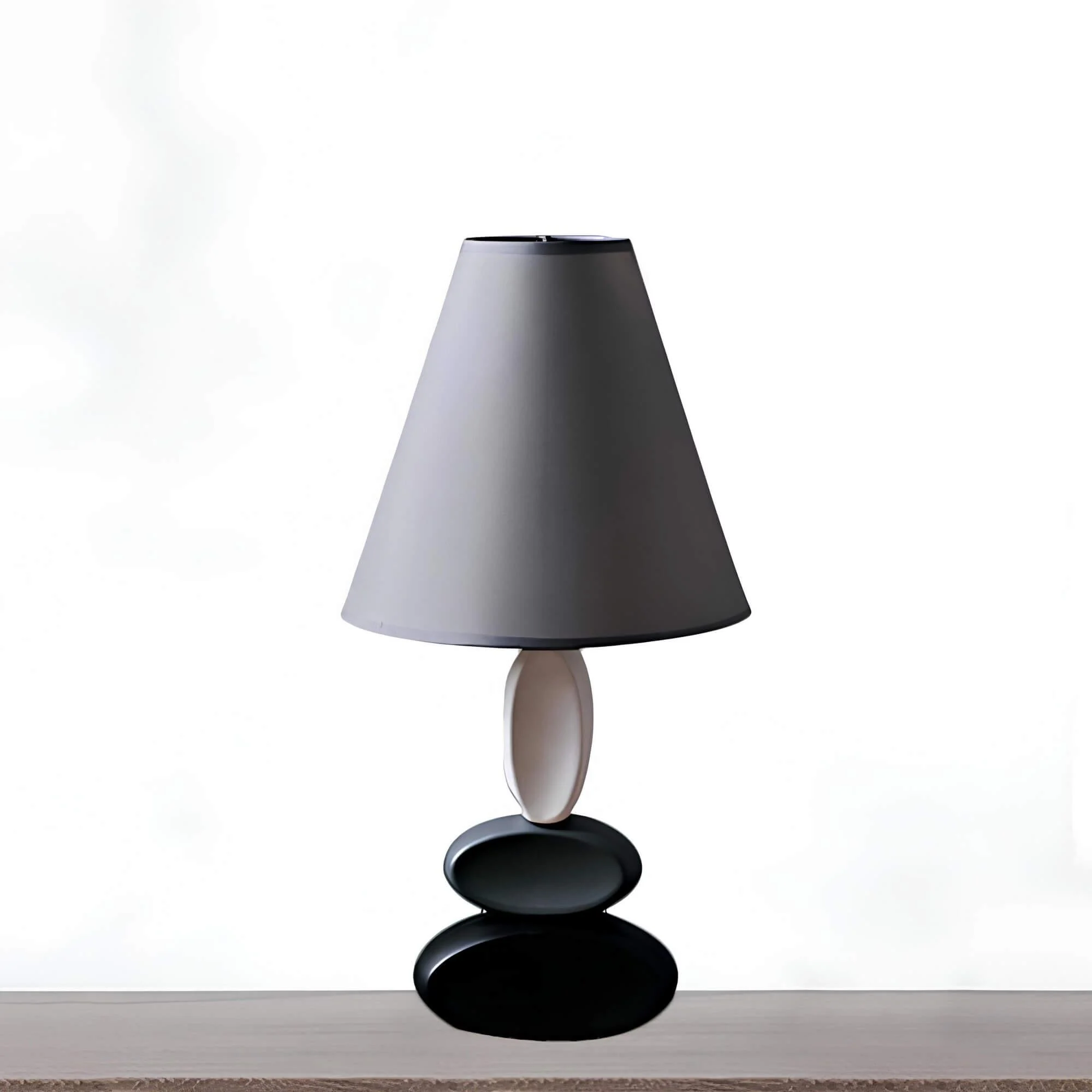 shinestyle-moderne-tischleuchte-metall-stoffschirm-40cm-xlumina2 Shinestyle Moderne Tischleuchte Metall Stoffschirm 40cm Xlumina2