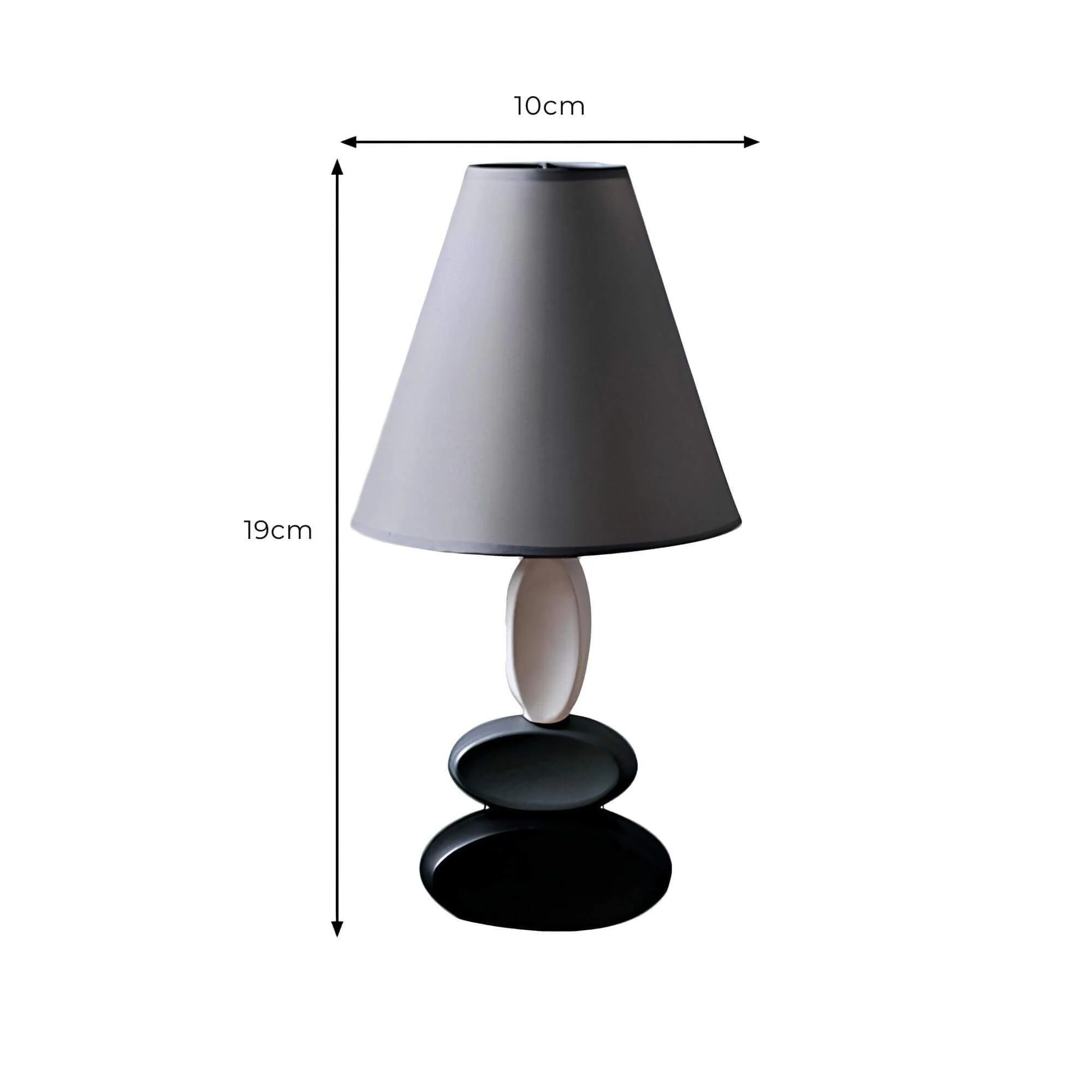 shinestyle-moderne-tischleuchte-metall-stoffschirm-40cm-xlumina4 Shinestyle Moderne Tischleuchte Metall Stoffschirm 40cm Xlumina4