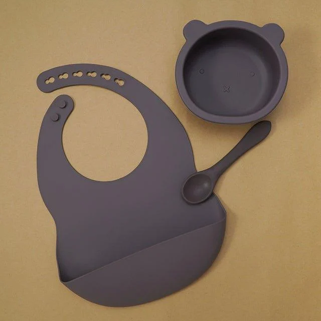 Silicone Bear Tableware And Bibchildrensliving Simply House 592533