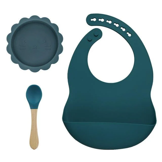 Silicone Lion Tableware And Bibchildrensliving Simply House 158901