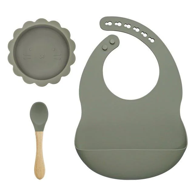 Silicone Lion Tableware And Bibchildrensliving Simply House 187269