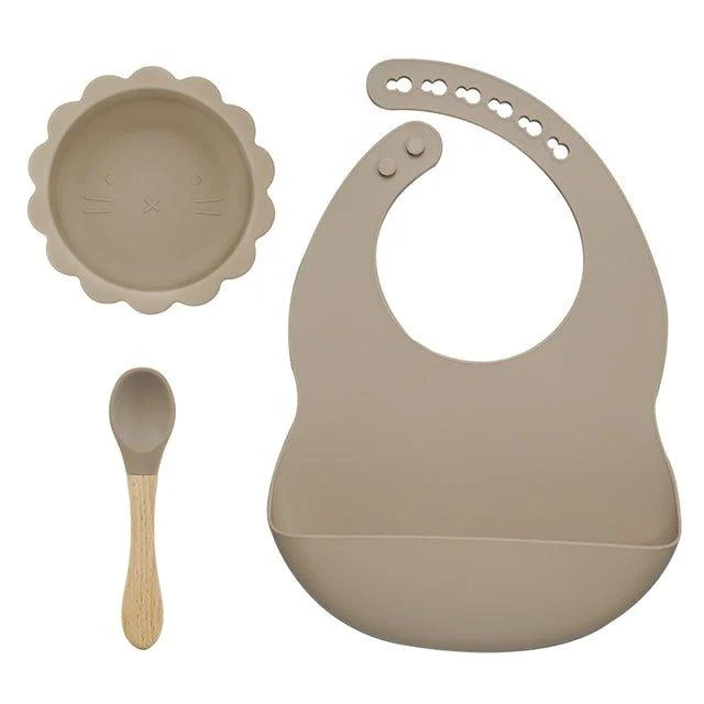 Silicone Lion Tableware And Bibchildrensliving Simply House 236980