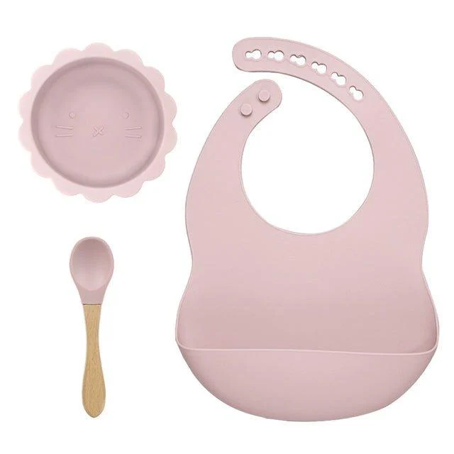Silicone Lion Tableware And Bibchildrensliving Simply House 600111