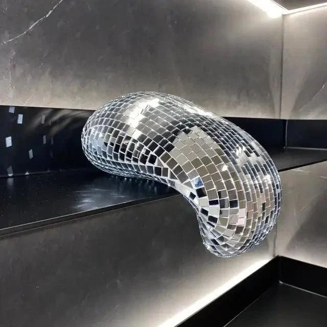 silver-melting-disco-ball-decoration-237781 Silver Melting Disco Ball Decoration 237781