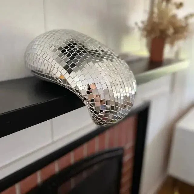 silver-melting-disco-ball-decoration-522803 Silver Melting Disco Ball Decoration 522803