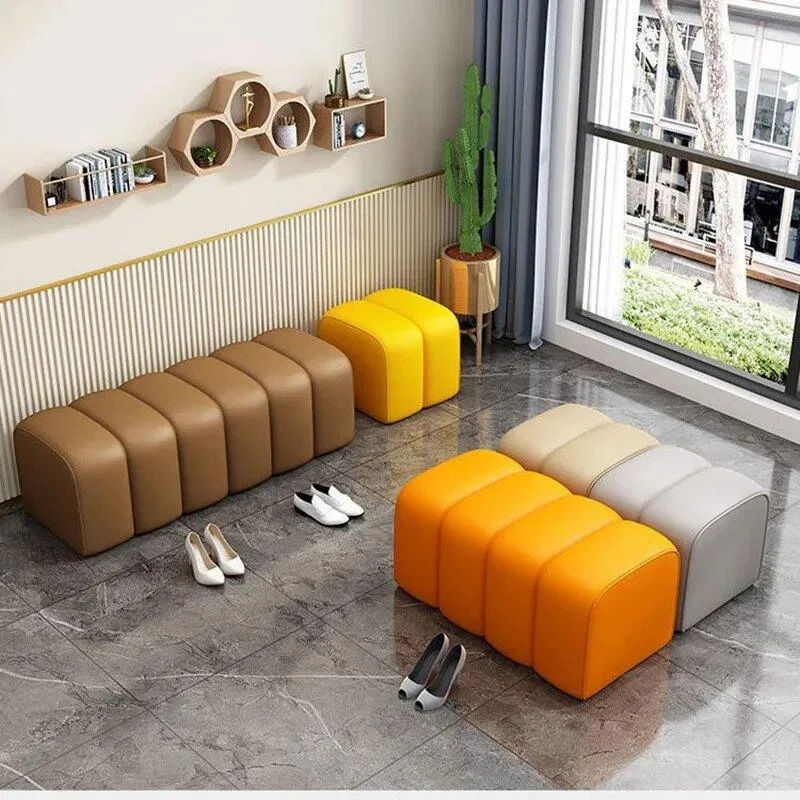 simple-living-room-velvet-leather-stool-chair-seat-125579 Simple Living Room Velvet Leather Stool Chair Seat 125579