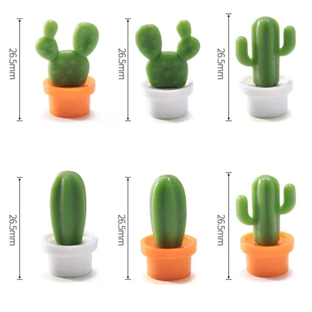 six-piece-set-of-succulent-fridge-magnets-703450 Six Piece Set Of Succulent Fridge Magnets 703450