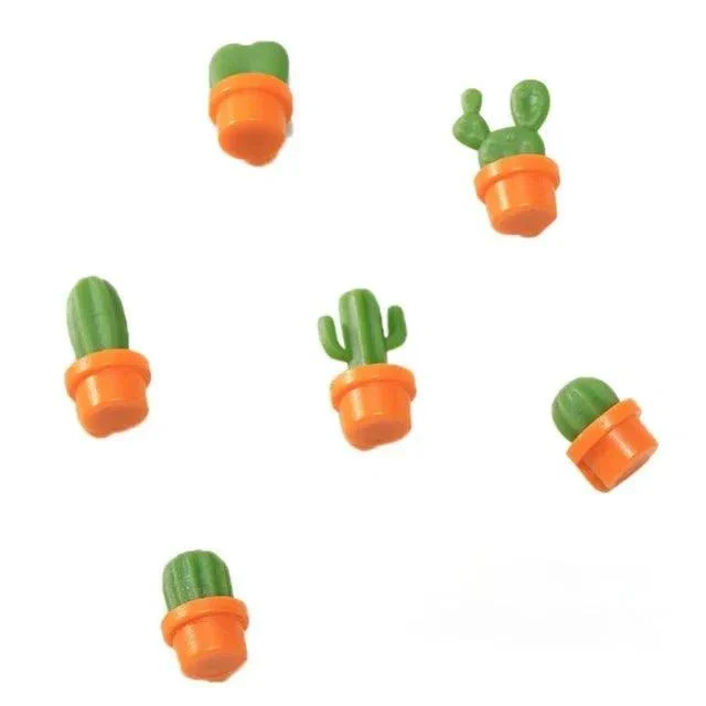 six-piece-set-of-succulent-fridge-magnets-761613 Six Piece Set Of Succulent Fridge Magnets 761613