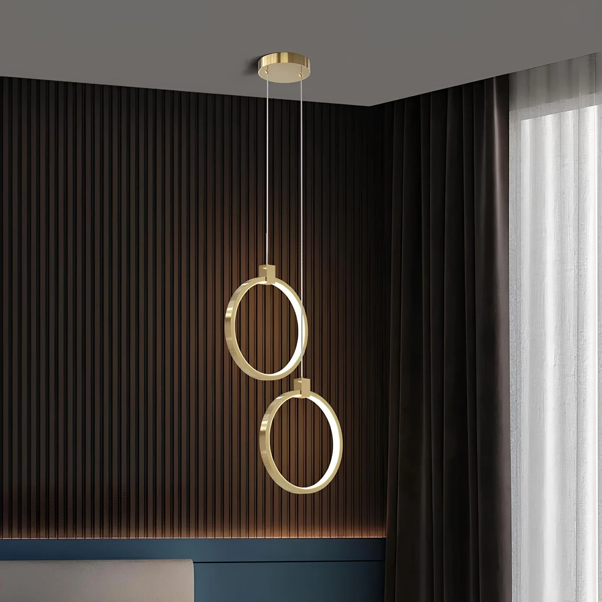 Skylineglow Haengelampen Gold Hanglampen Modern Lampe Xlumina 4