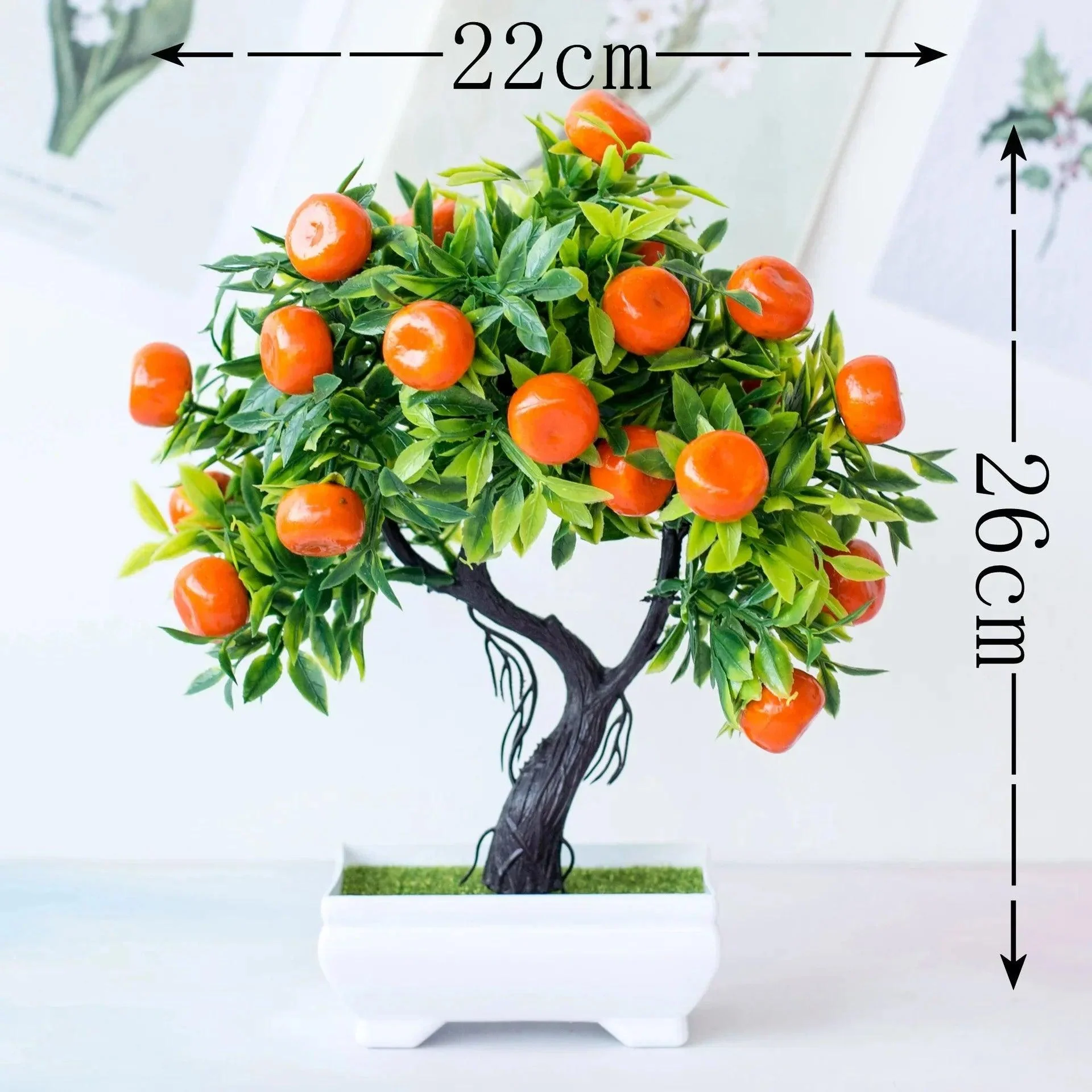 small-artificial-potted-bonsai-fruit-tree-246921 Small Artificial Potted Bonsai Fruit Tree 246921