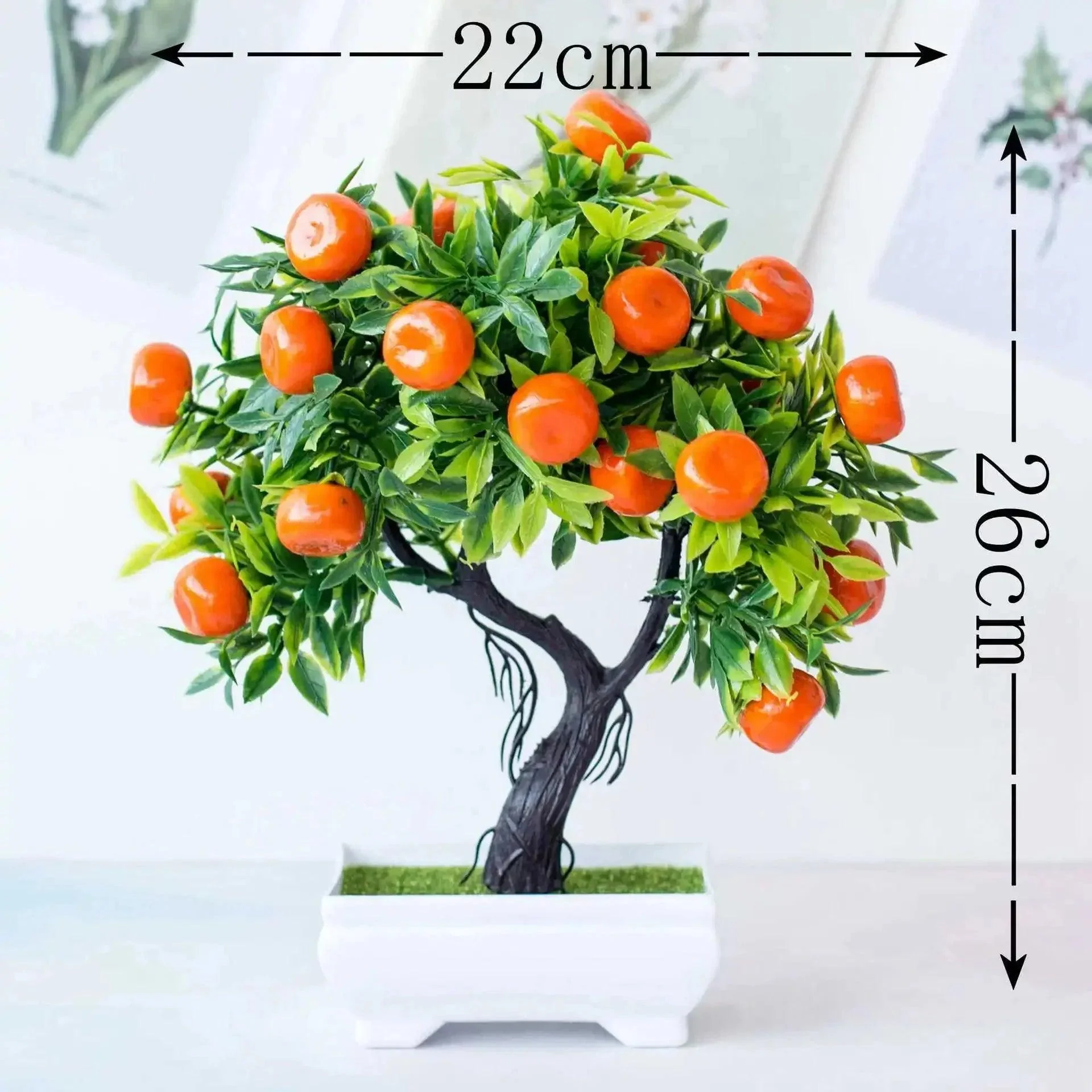 small-artificial-potted-bonsai-fruit-tree-484619 Small Artificial Potted Bonsai Fruit Tree 484619