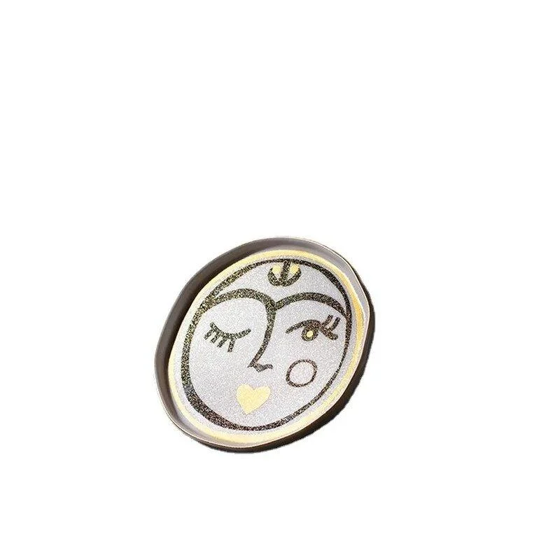 small-ceramic-abstract-style-jewellery-dish-349302 Small Ceramic Abstract Style Jewellery Dish 349302