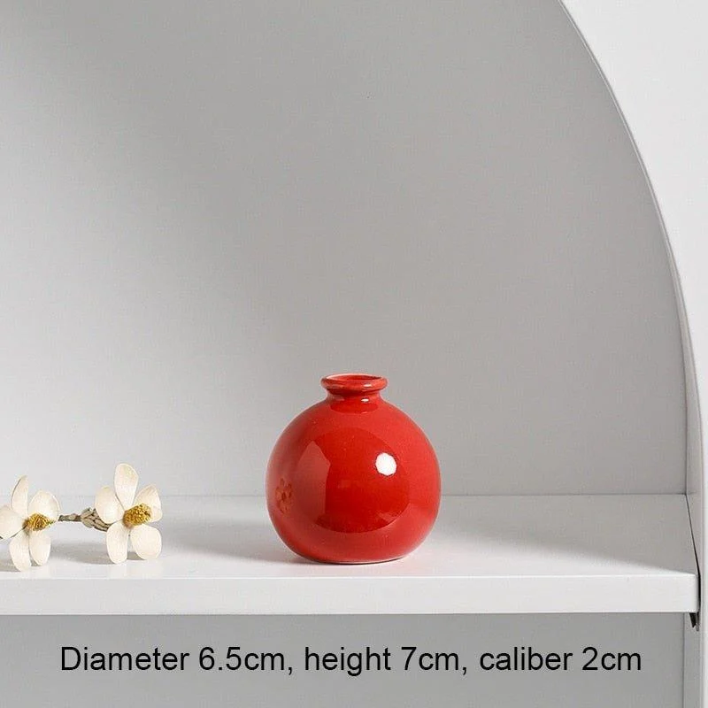 small-ceramic-simple-pastel-coloured-decorative-vase-442622 Small Ceramic Simple Pastel Coloured Decorative Vase 442622