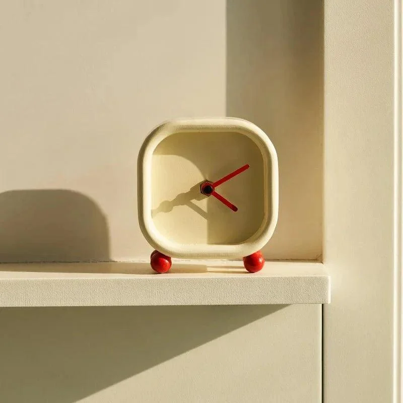 small-minimalist-cream-desktop-clock-289003 Small Minimalist Cream Desktop Clock 289003