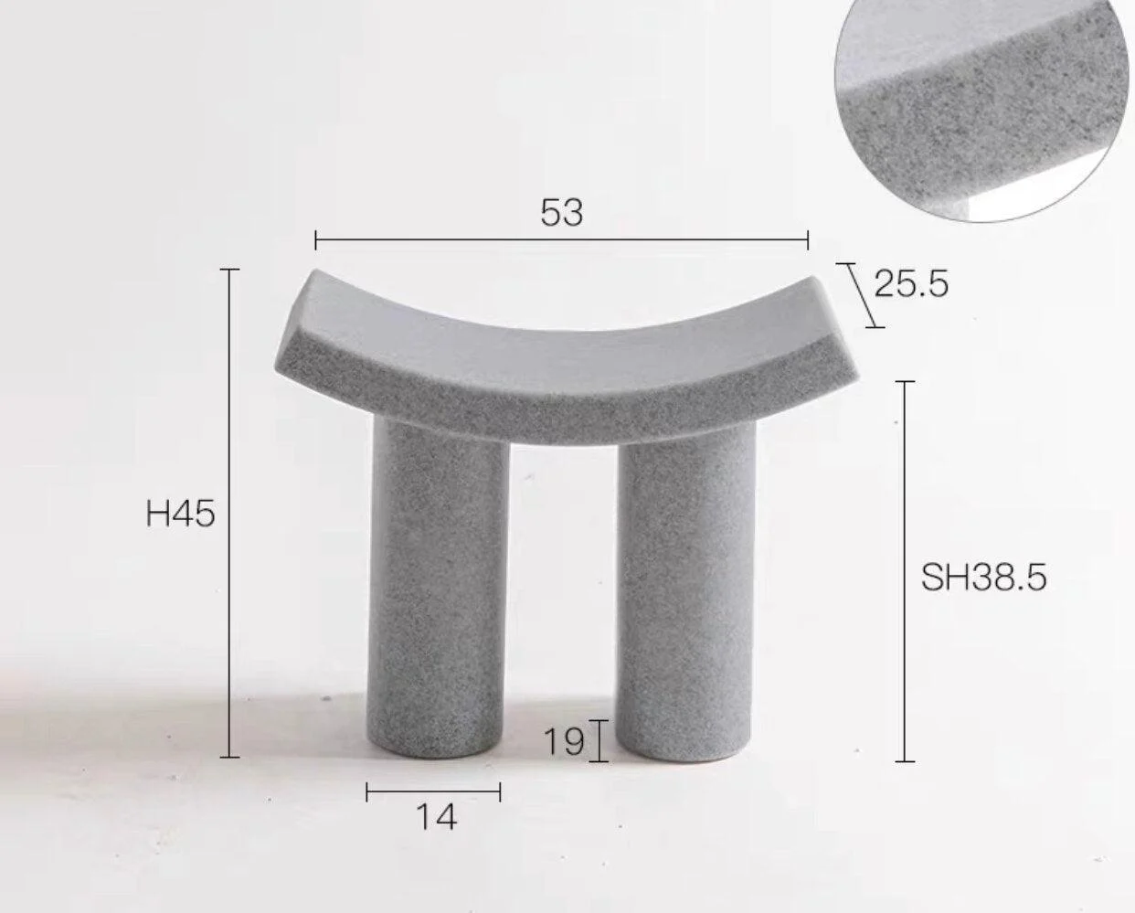 small-plastic-minimalist-long-stool-111695 Small Plastic Minimalist Long Stool 111695