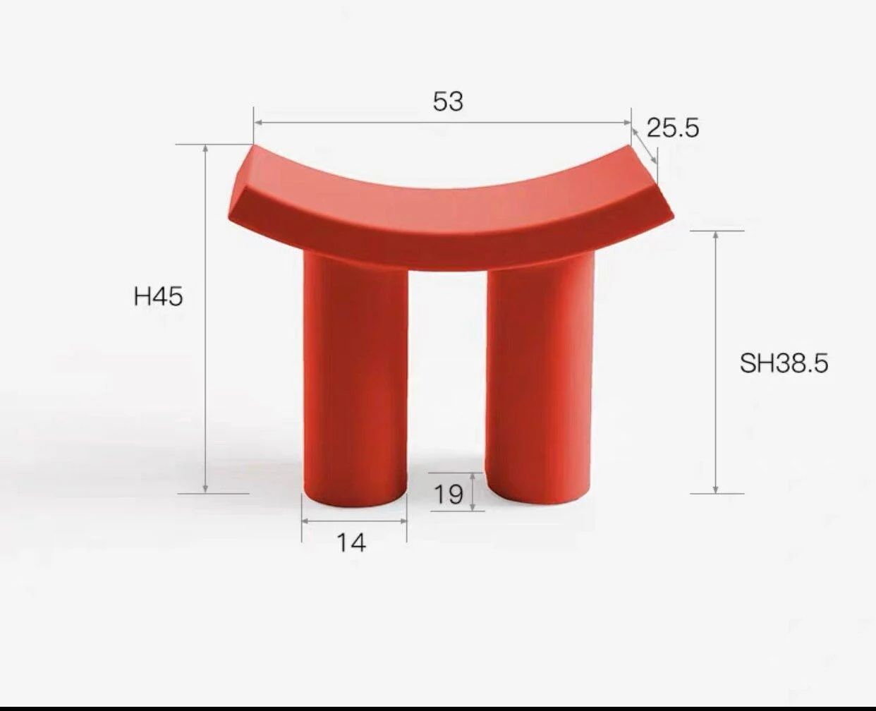 small-plastic-minimalist-long-stool-753252 Small Plastic Minimalist Long Stool 753252