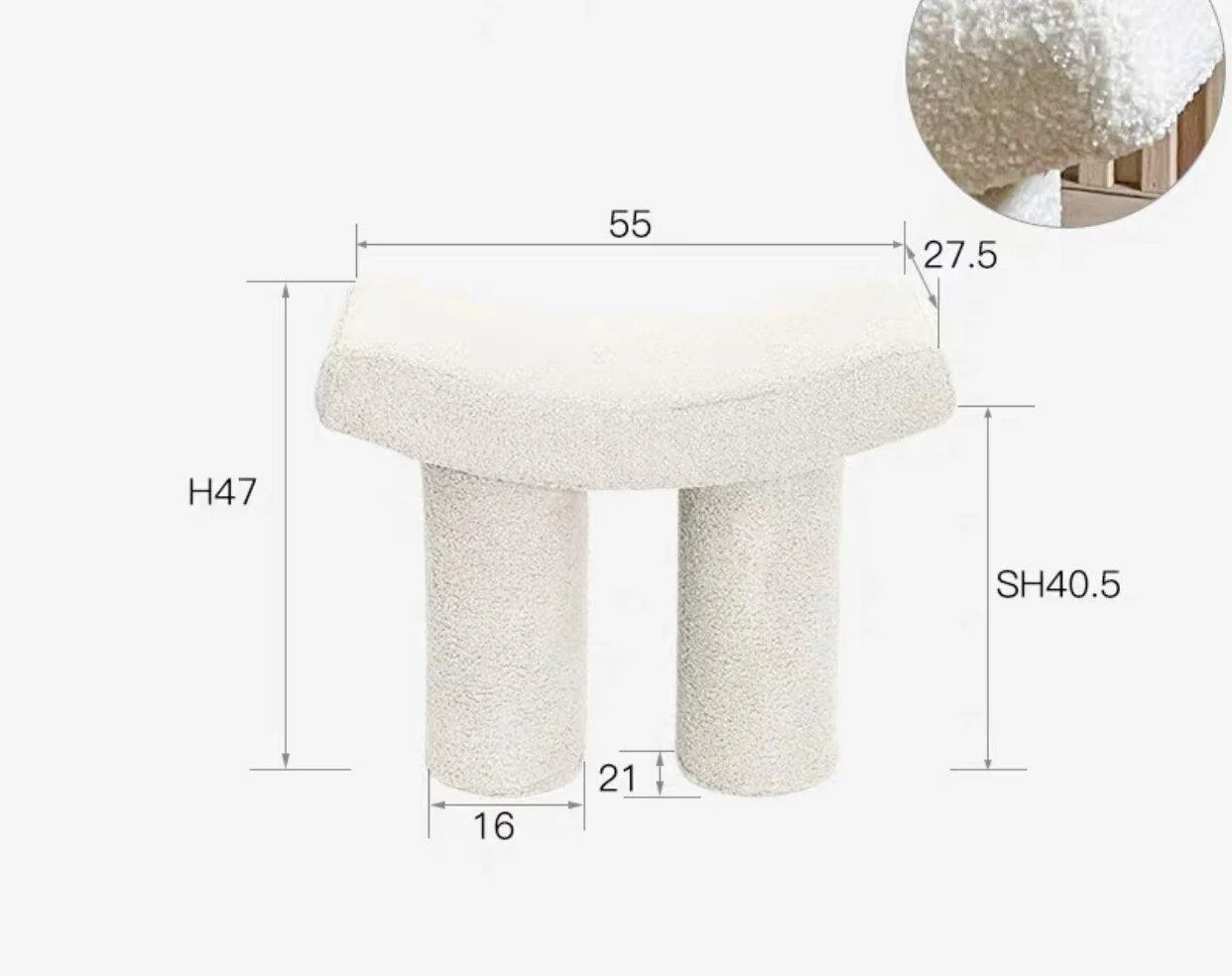 small-plastic-minimalist-long-stool-953011 Small Plastic Minimalist Long Stool 953011