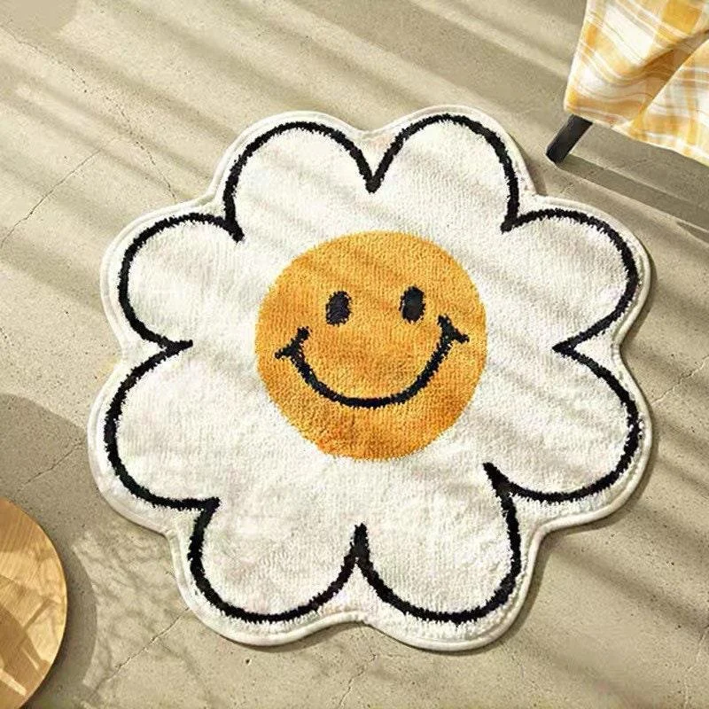 smiley-daisy-rug-patchandbagel-978299 Smiley Daisy Rug Patchandbagel 978299