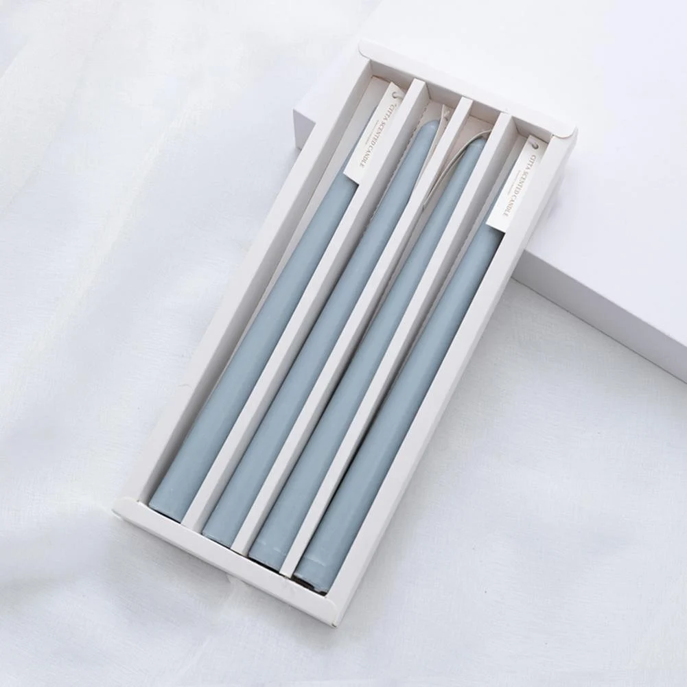 Smokeless Wax Taper Candles 4pccandlesliving Simply House 848444