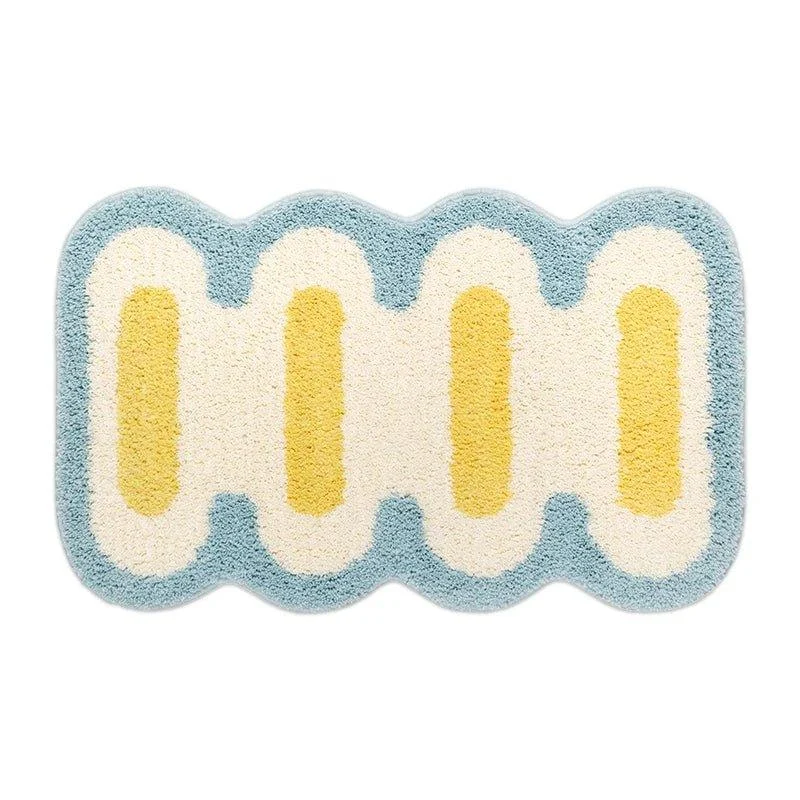 soft-geometric-design-bathroom-mat-703918 Soft Geometric Design Bathroom Mat 703918